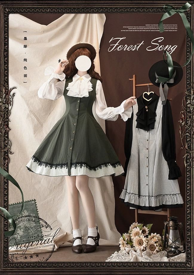 Forest Song~Artemis~ Classic Lolita JSK Double Sided Lolita Dress   