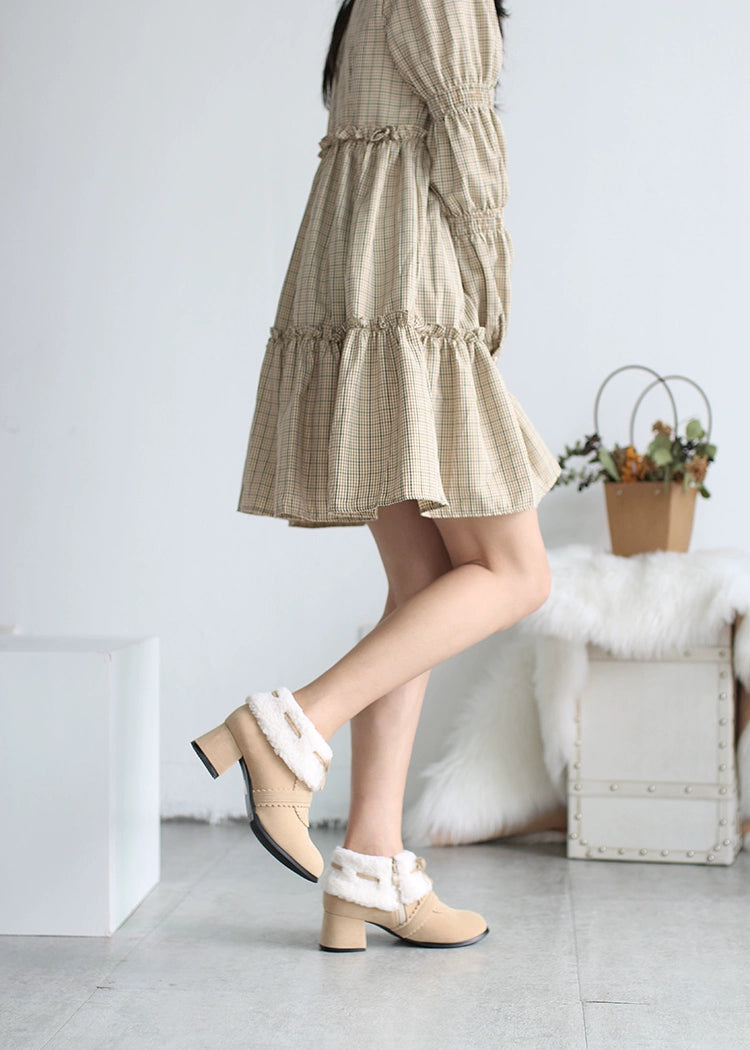 Spring Day Lolita - Sweet Lolita Women's Ankle Boots Multicolors