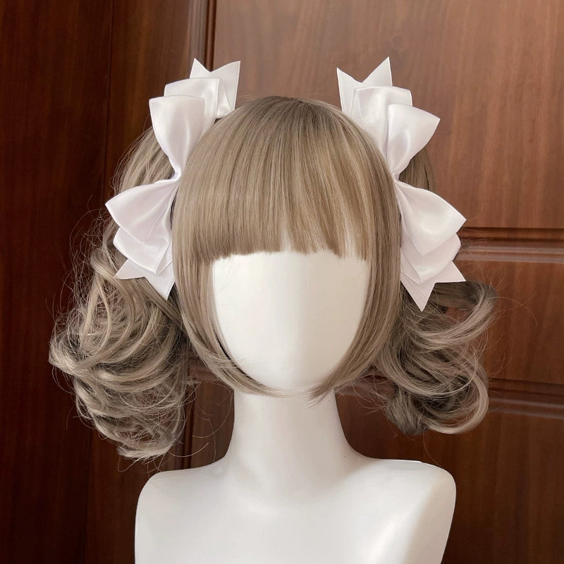 BeiBei Handmade~Kawaii Lolita Hair Clip Bow JK Side Clips   