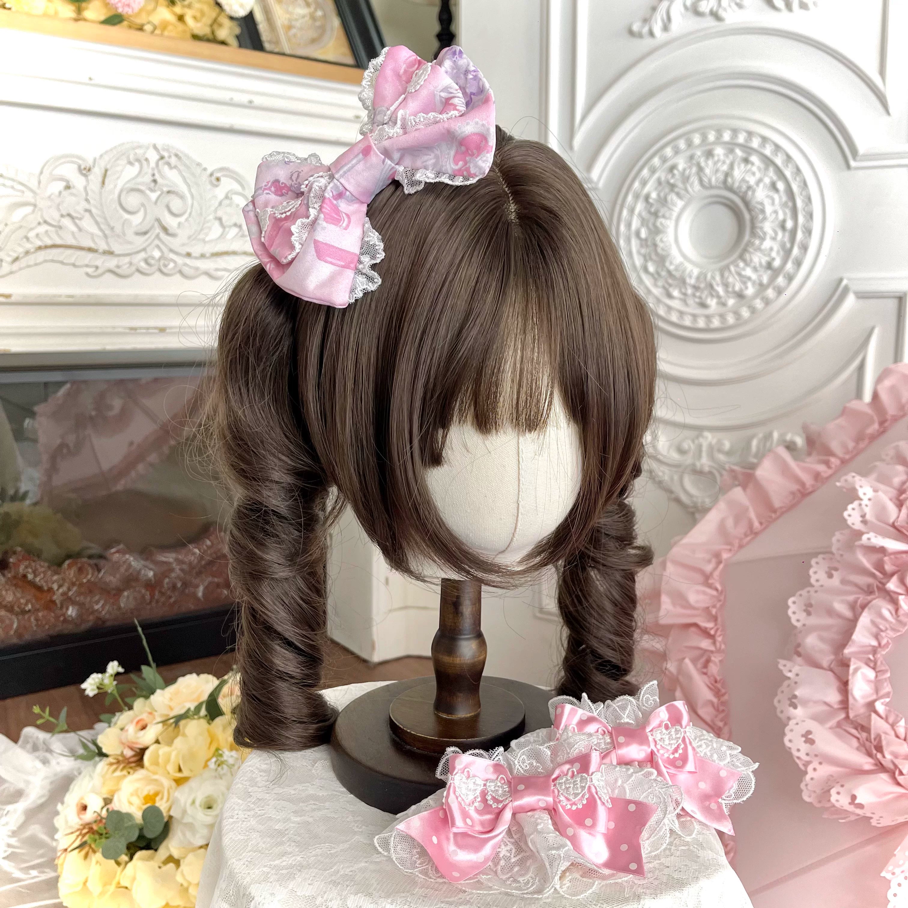 Cotton Lining Old School Lolita JSK Dress, Cosmetic Print 45924:868576