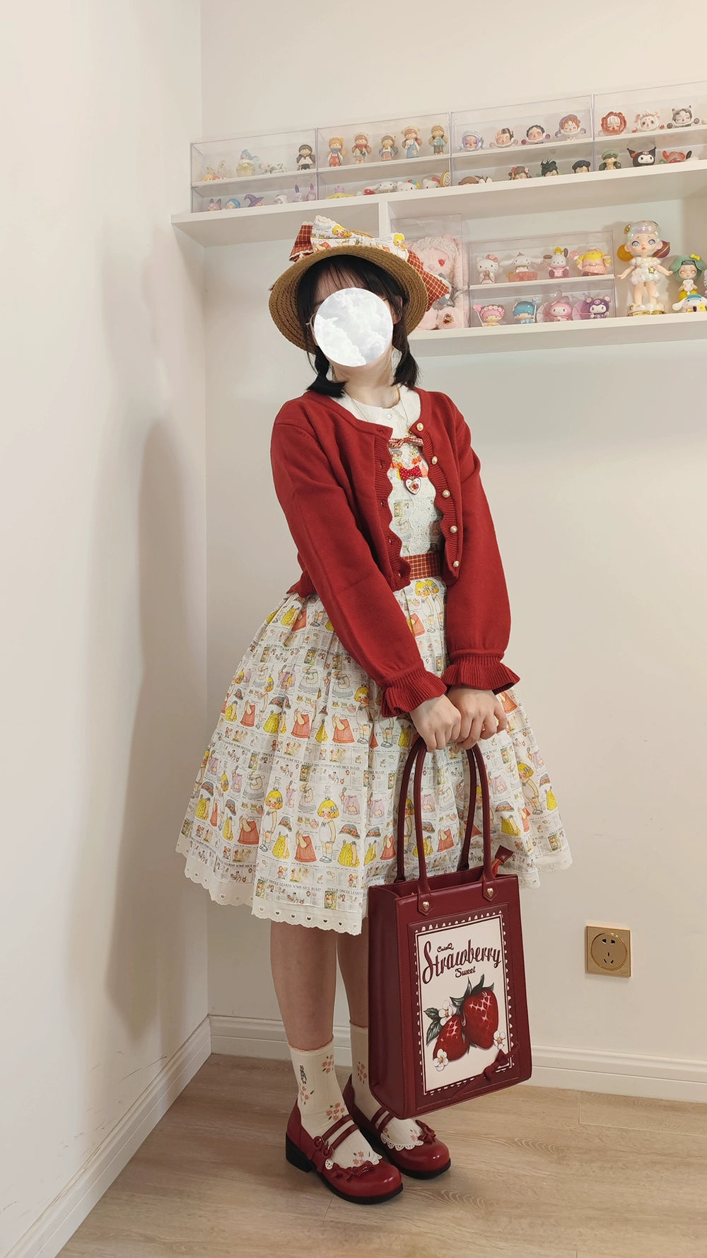 Miss Cube~Dress Up Dolls~Summer Kawaii Lolita JSK Dress Customized Size