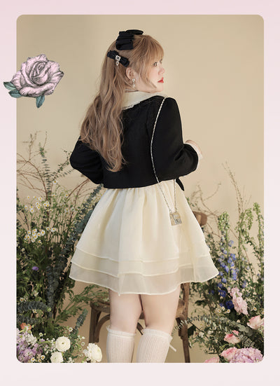 HardCandy~Plus Size Lolita Elegant Puffy Skirt Suit   