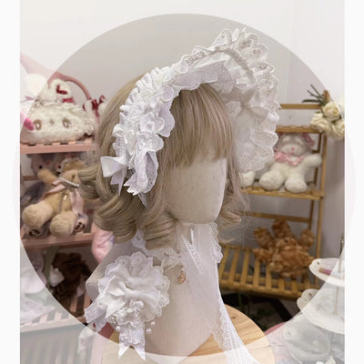 Chestnut Lolita~Lolita Kawaii Cotton BNT Hat   