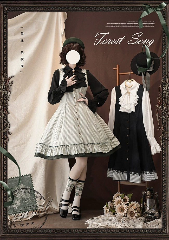 Forest Song~Artemis~ Classic Lolita JSK Double Sided Lolita Dress   