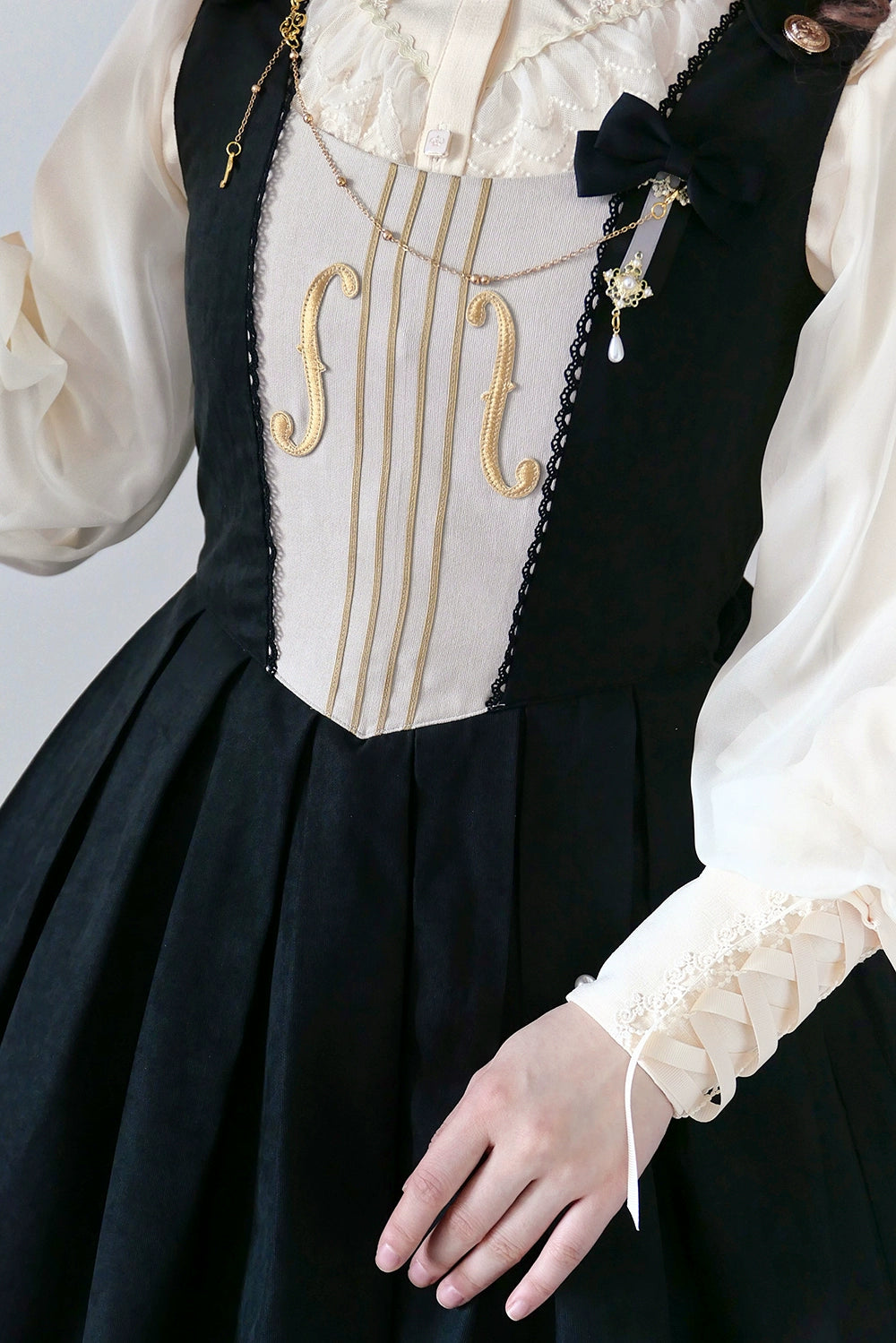 (BFM)Miss Point~Customized Lolita Jumper Dress~Elegant College Lolita JSK   