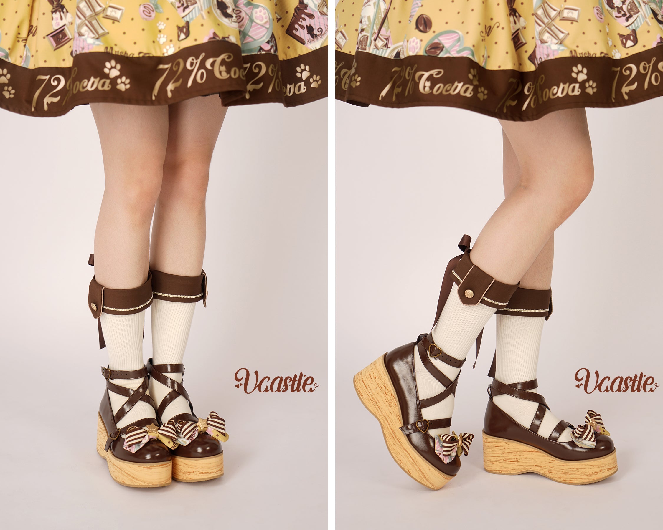Vcastle~Mocha Chocolate~Kawaii Lolita Accessory Multicolors 19784:306830