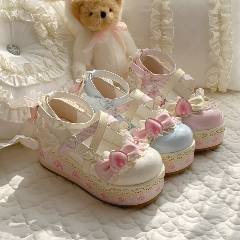 Aimee~Sweet Lolita Shoes High Platform Lolita Shoes