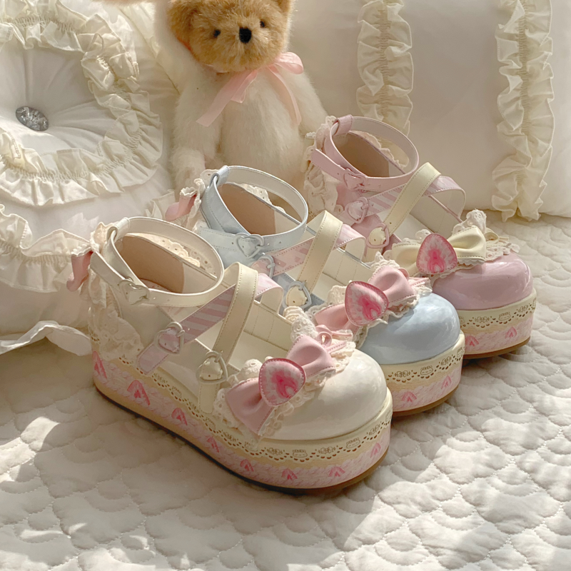 Aimee~Sweet Lolita Shoes High Platform Lolita Shoes 40994:683088