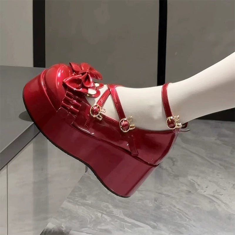 Fairy Godmother - Bond Bunny - Sweet Lolita Platform Shoe, Bunny Ear Accents