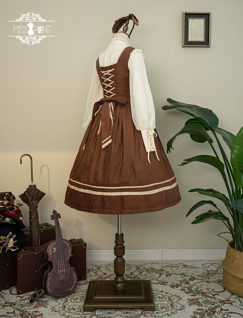 (BFM)Miss Point~Customized Lolita Jumper Dress~Elegant College Lolita JSK 32198:377320