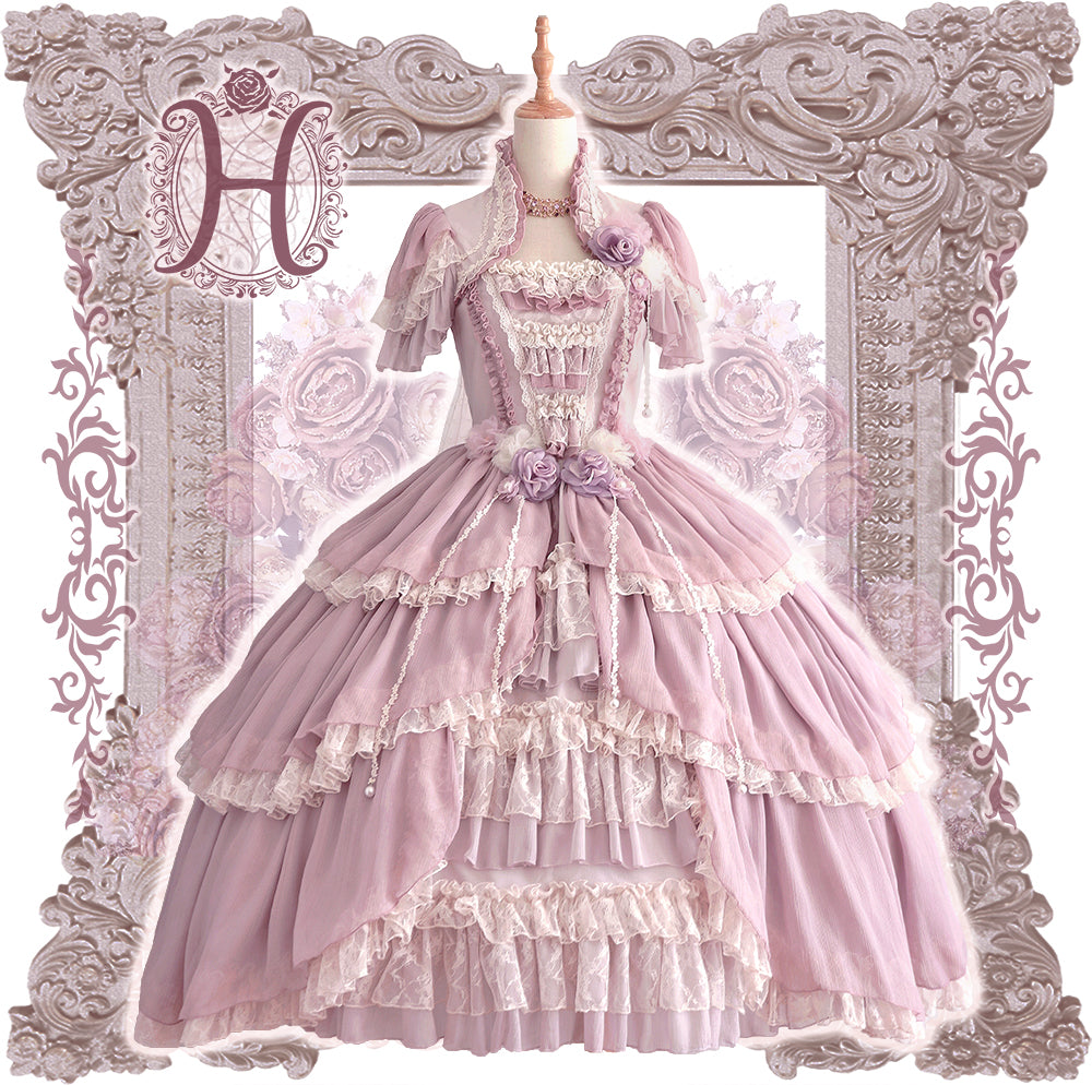 Henrietta~Look for Butterflies~Elegant Lolita Princess Dress Multicolor Custom Size   