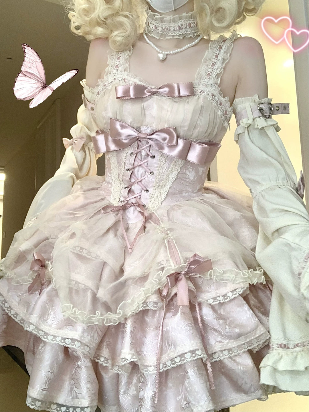 (BFM)Xiaoxin~Rose Butler~Sweet Lolita JSK Ballet Style Birthday Lolita Dress 36292:515136