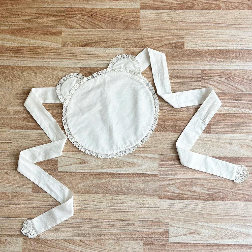 Plaid Petal Bunny - Old School Lolita Bunny Ear Headdress, Bear Ear Apron 44742:820800
