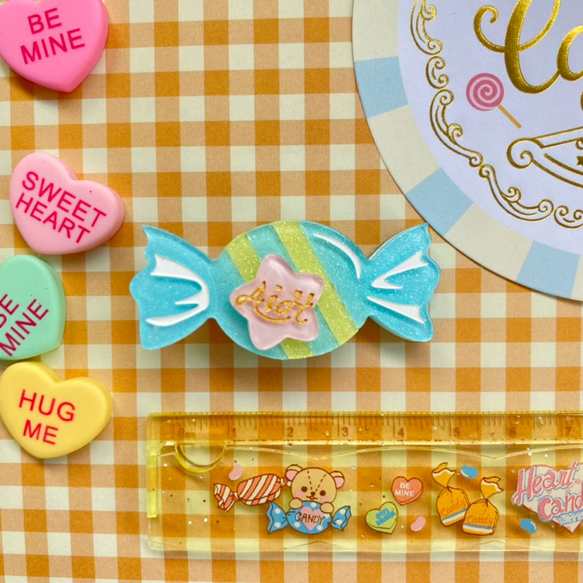 Halloween Alice - Sweet Lolita Candy-Shaped Necklace mint candy pin