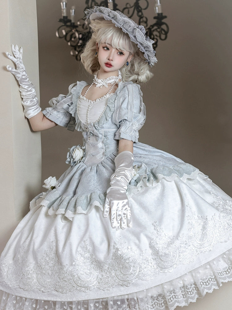 Rose Island~Fairytale Dance~Princess Lolita OP Halter Neckline Dress 40604:668350