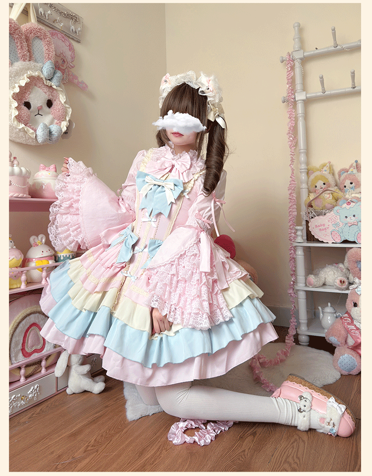 Niu Niu~Plus Size Lolita Blouse with Princess Sleeves