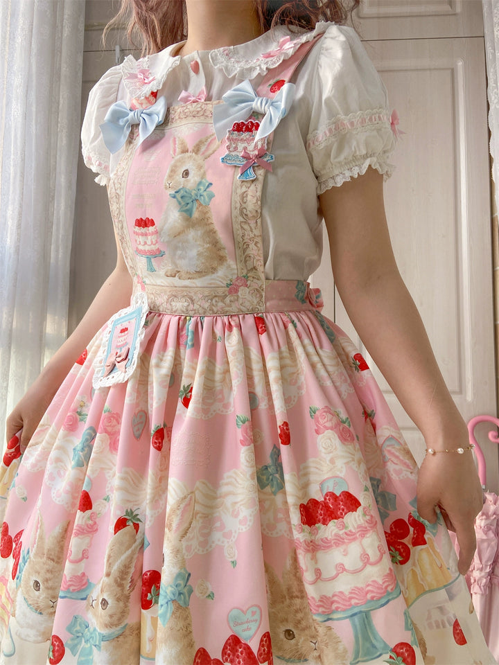 Dark Star Island~Honey Bunny Cake~Sweet Lolita JSK/OP/Strap SK/Shirt 39864:639010