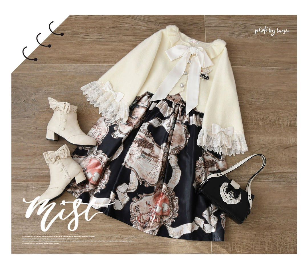 MIST~Qian's Letter~Sweet Lolita Sweater Winter Cardigan Coat