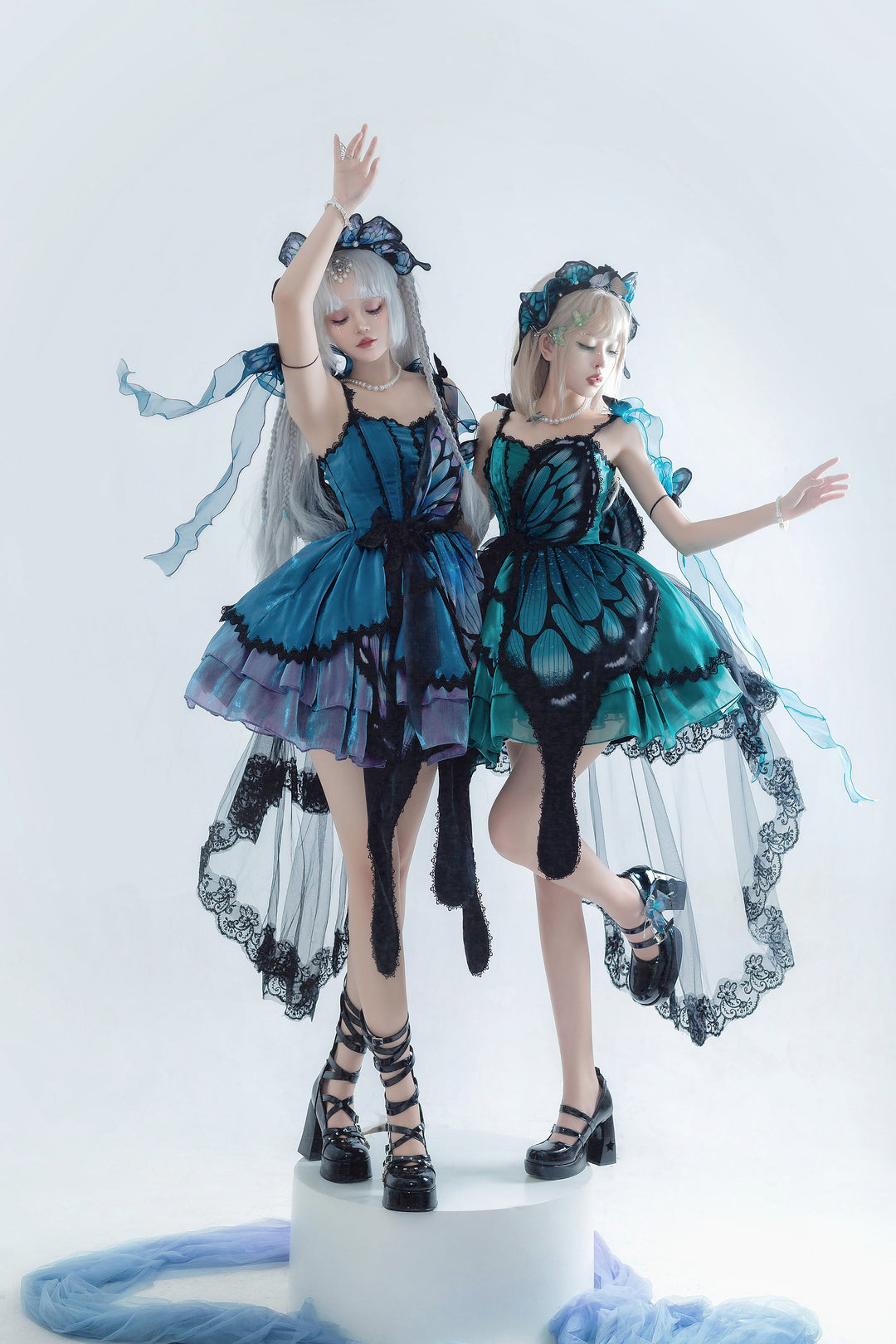 Star fantasy~Butterfly Ballet~Gothic Lolita Butterfly Shaped Accessories   