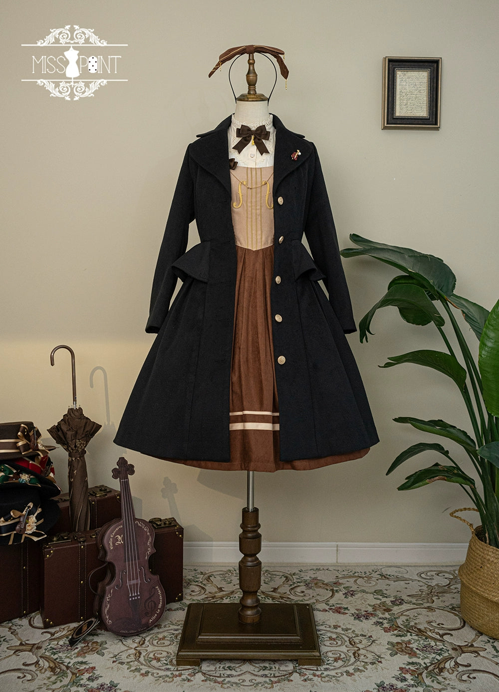 (BFM)Miss Point~Customized Lolita Jumper Dress~Elegant College Lolita JSK   