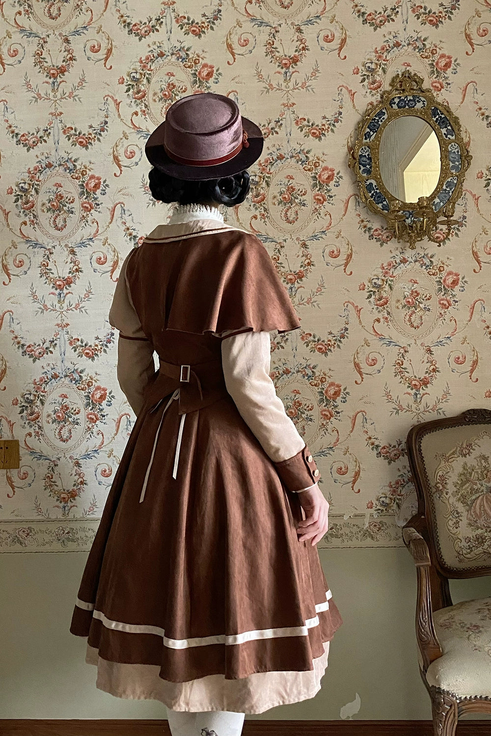 (BFM)Miss Point~ Elegant Lolita Coat~Golden Movement Customized Short Coat 32246:378134
