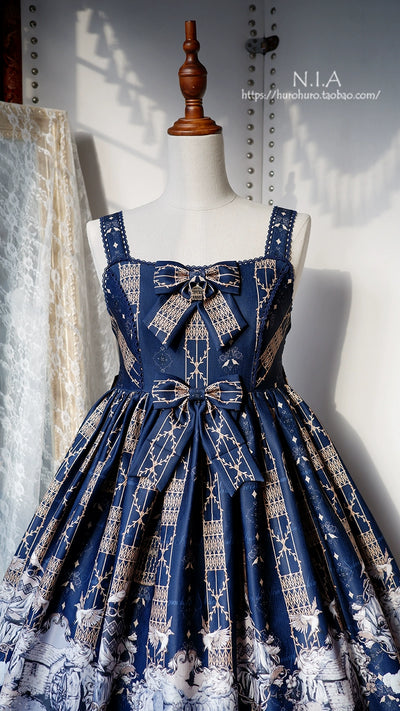 Nia Lolita~Elegant Lolita Dress High Waist JSK   