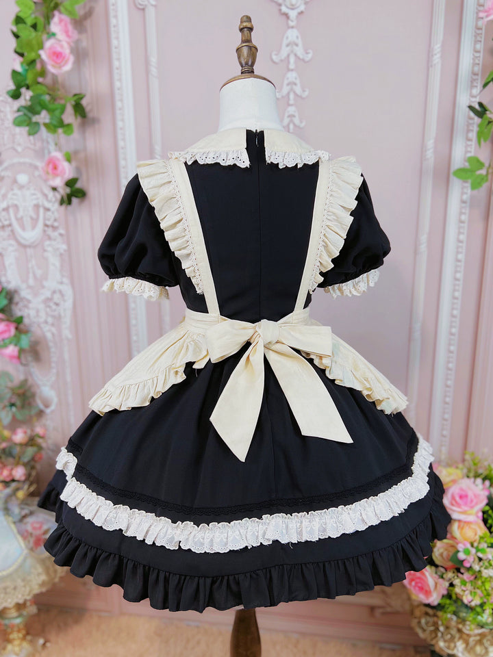 DMFS~Piaget Servant~Maid Lolita OP Dress Vintage Lolita Dress   