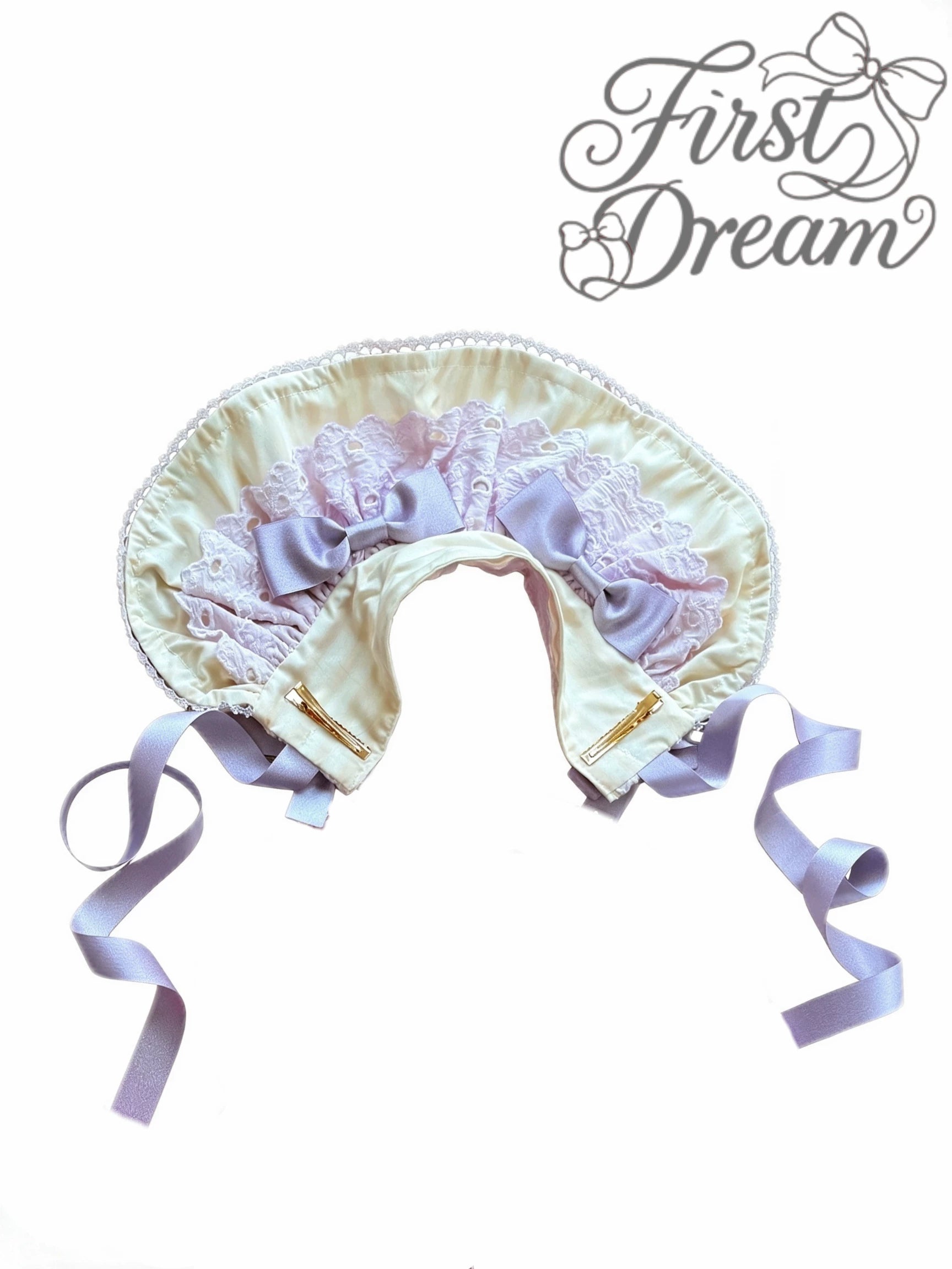 Eternal Girlhood - Six-Panel Old School Lolita Striped JSK & OP, Bow Accents (L M S XL) 45811:863022