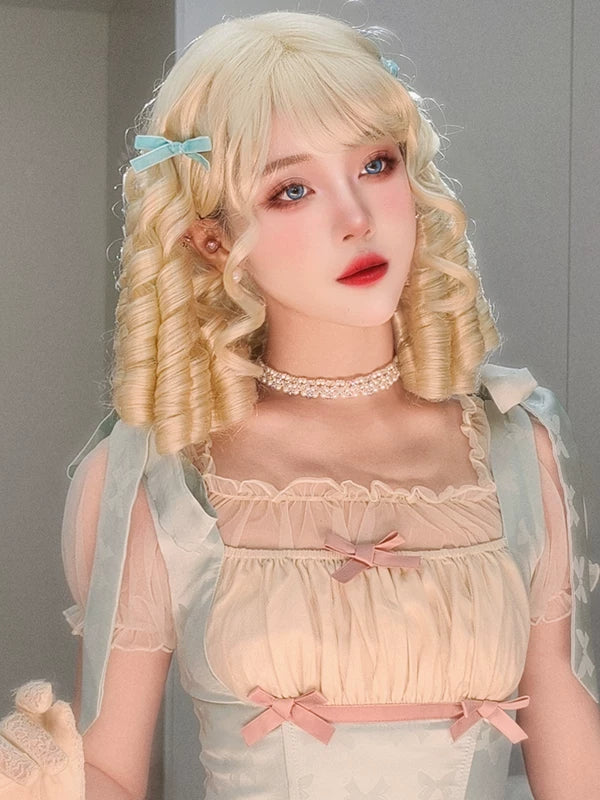 Lolita Roman Roll Wig, Shape-Resistant Fiber 44970:830303