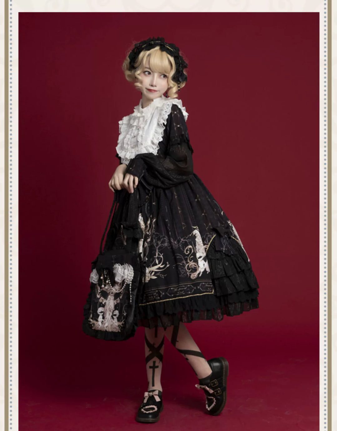 OCELOT~Classic Lolita OP Elegant Daily Lolita Dress   