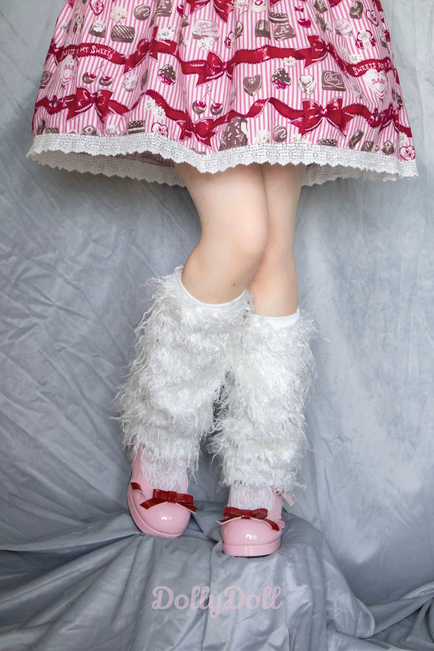 Dolly Doll~Lovers' Gift~Round Toe Middle Heel Mary Jane Lolita Shoes 32678:397942