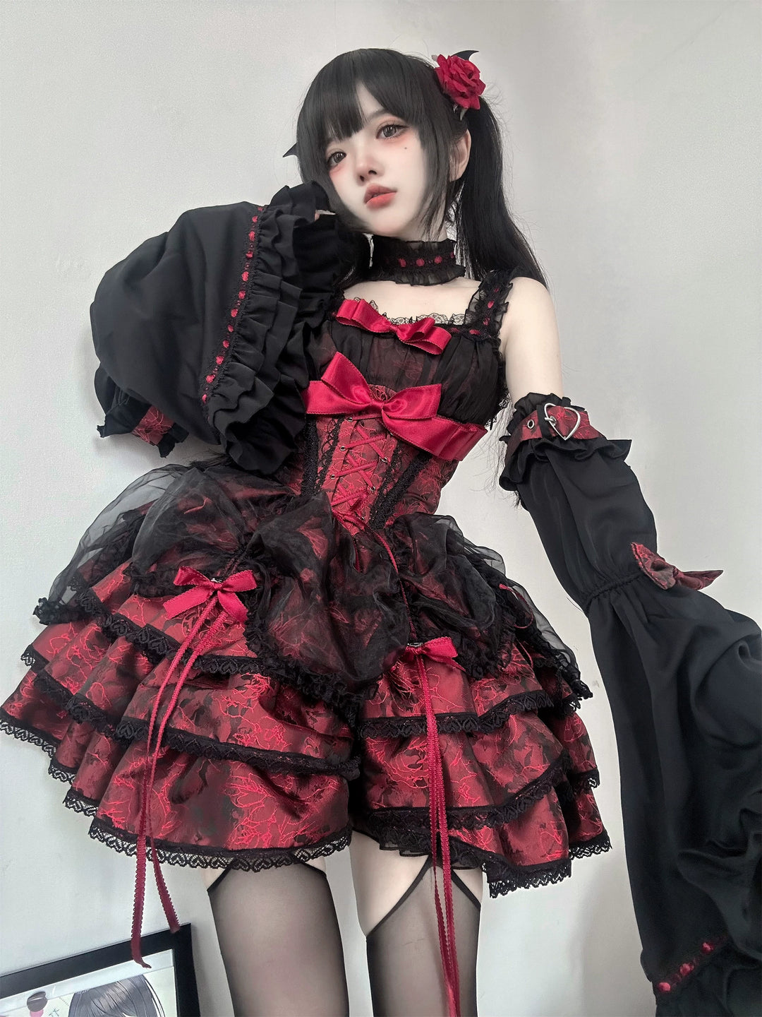 Xiaoxin - Rose Butler - Sweet Lolita JSK Ballet Style Birthday Lolita Dress