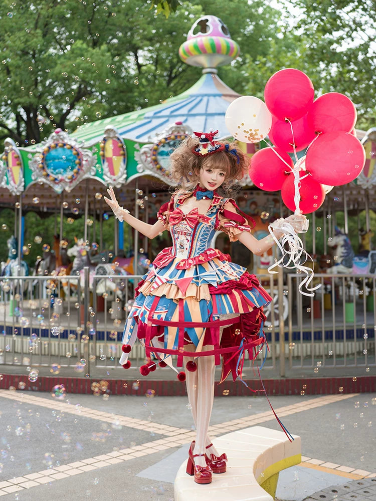 Circus Fairy Tale Opener - Doll-like Lolita Bowknot Hand Sleeve