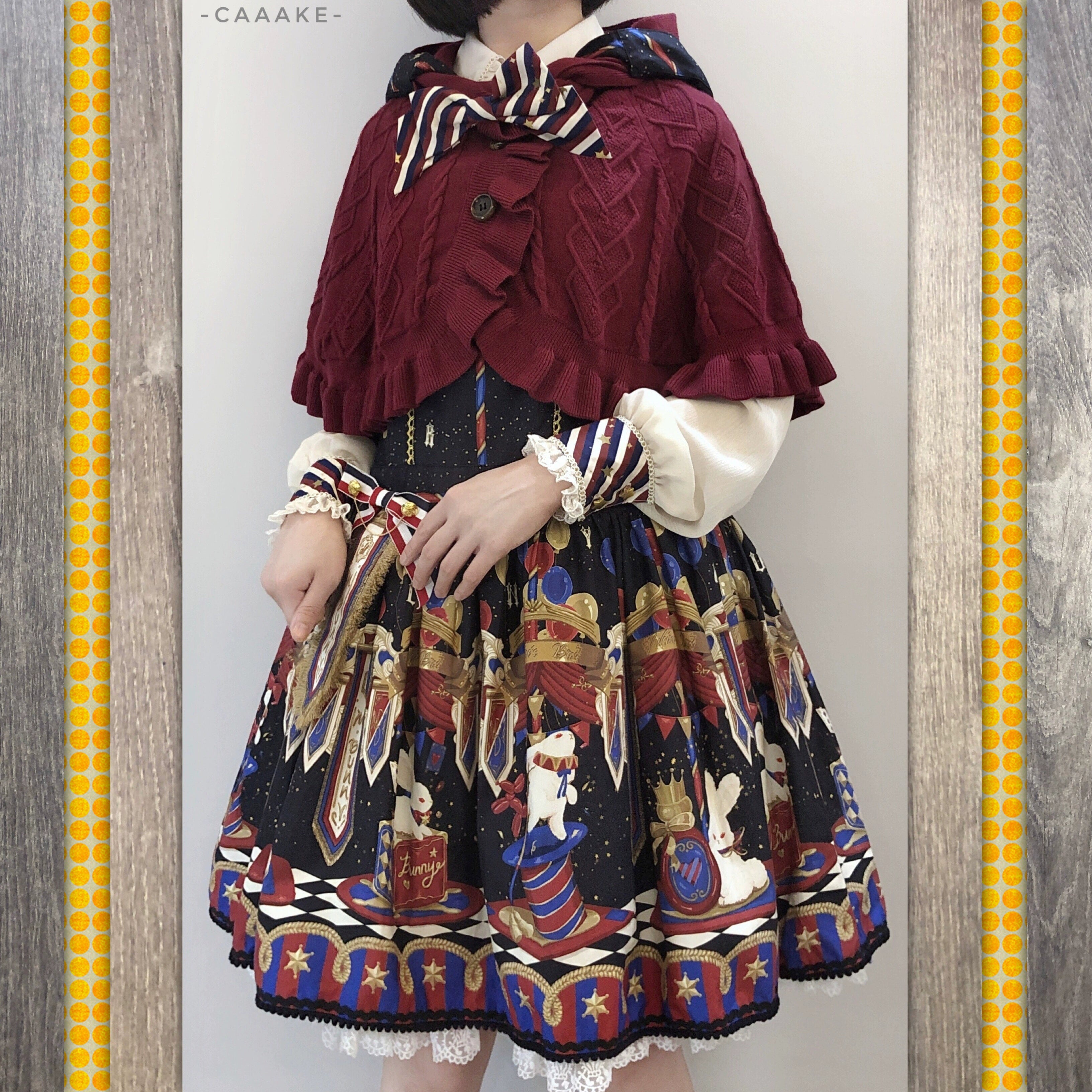 Sara Bell - Little Red Riding Hood - Sweet Lolita Thick Chirstmas Cloak