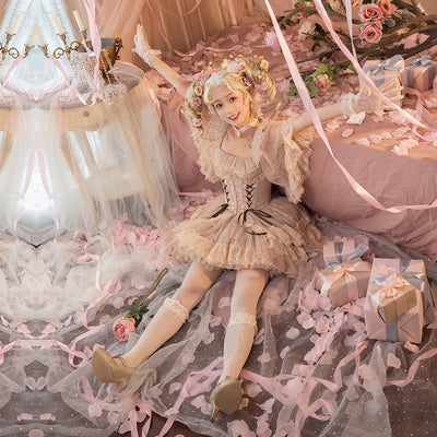 Neo Ludwig~Elegant Lolita Flounce Hemline Lolita Bloomers Multicolors   