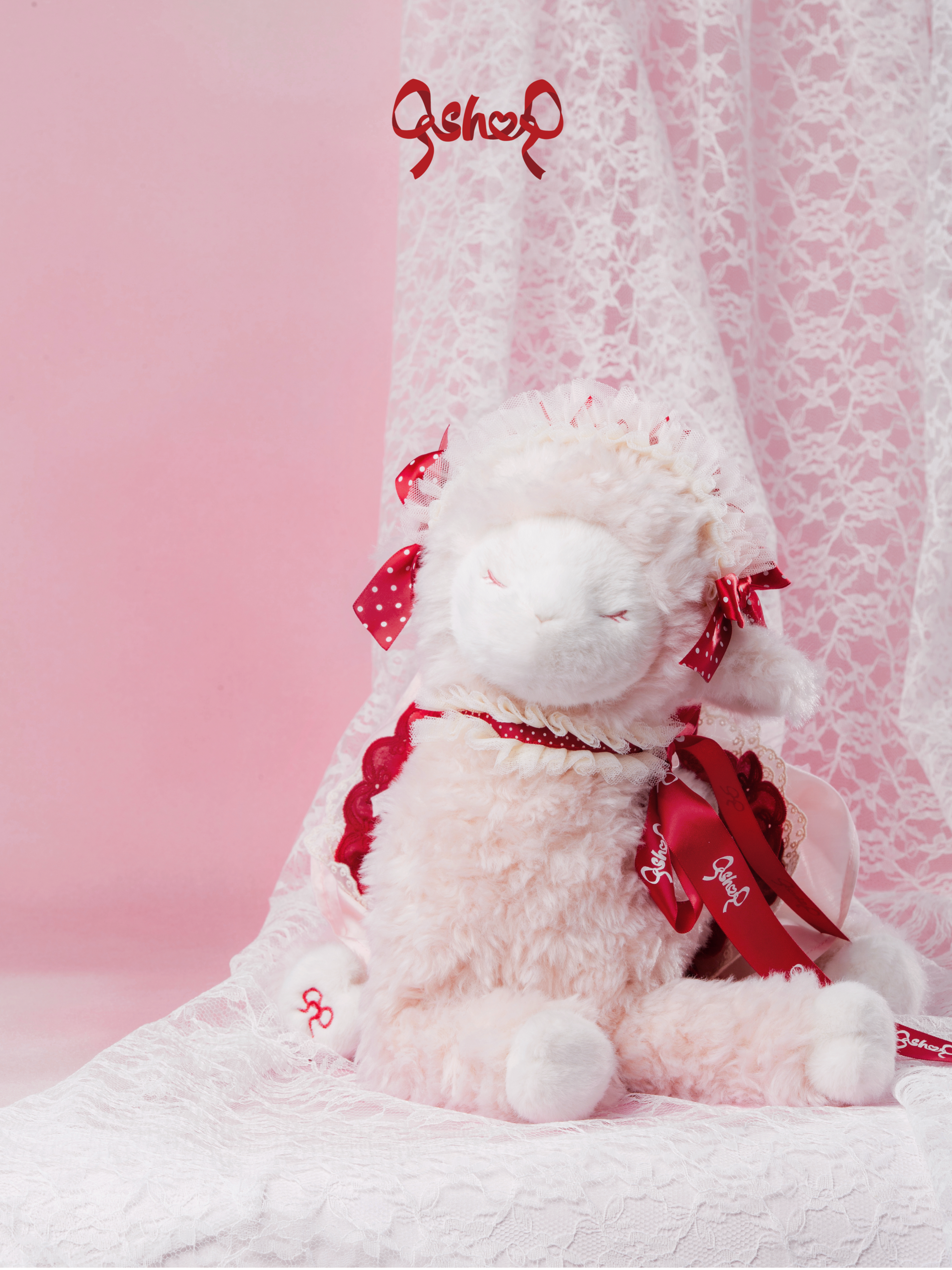 Sweet Lolita Lamb Plush Bag, Adjustable Bag Strap 45489:851426