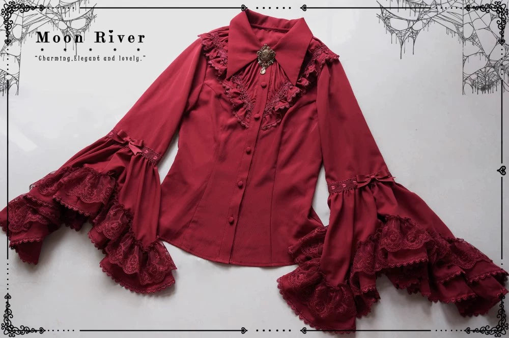 Moon River - Moonlit Spider - Gothic Lolita SK & JSK Dress Outfit Set 44232:799613