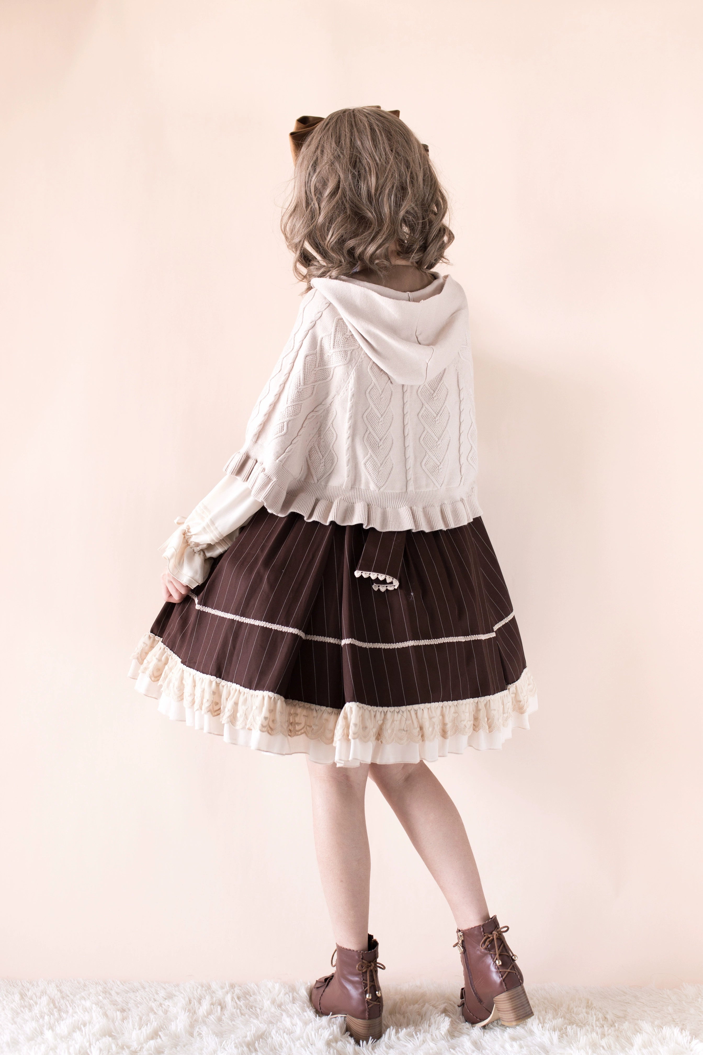 Sara Bell~Little Red Riding Hood~Sweet Lolita Thick Chirstmas Cloak 22398:318938