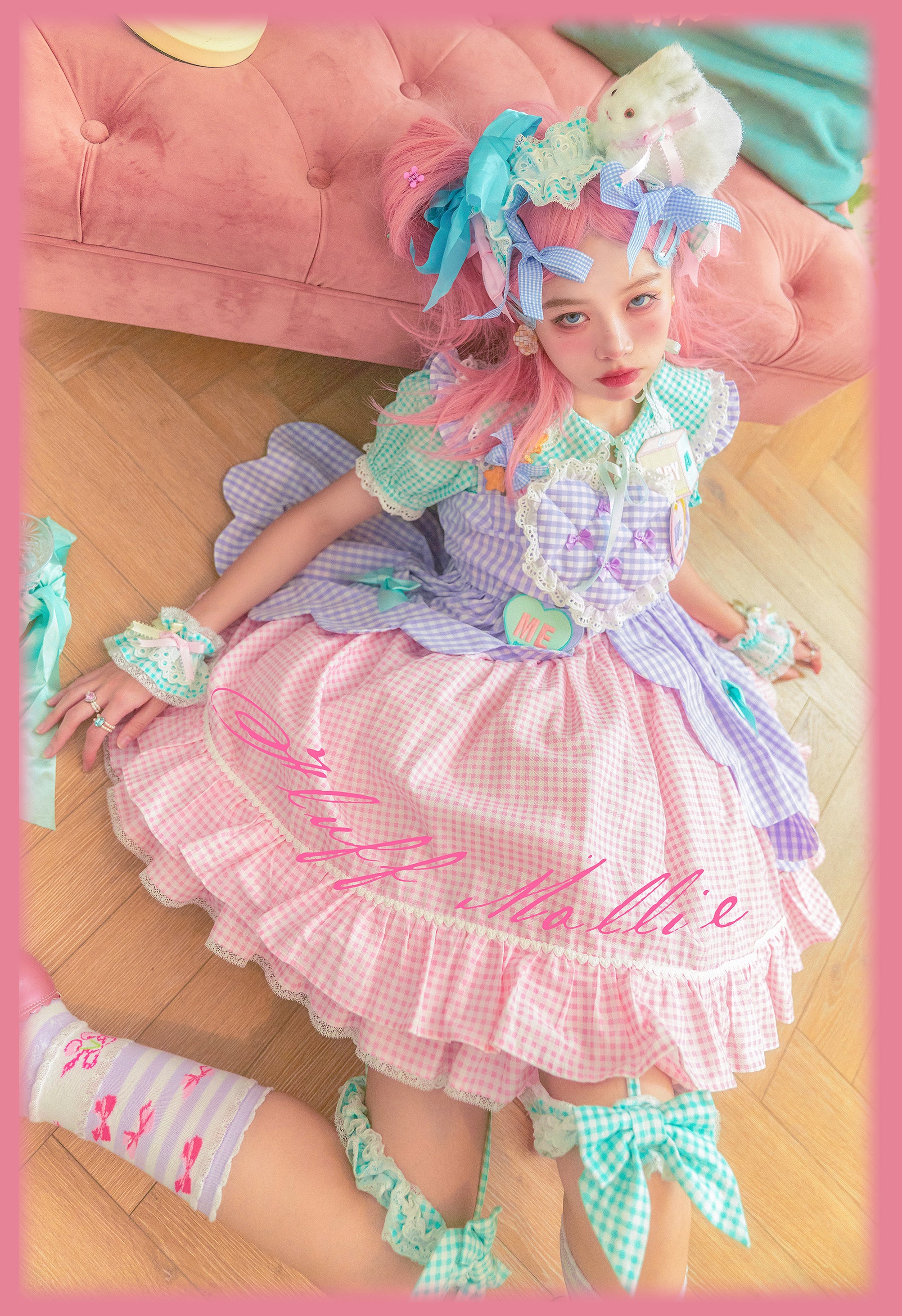 Fluff Mollie - Split Pea Breakfast - Kawaii Lolita Cotton JSK