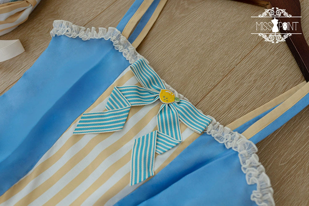 Miss Point~Daisy Lemon~Daily Lolita Lemon Print JSK Customized 21502:310582