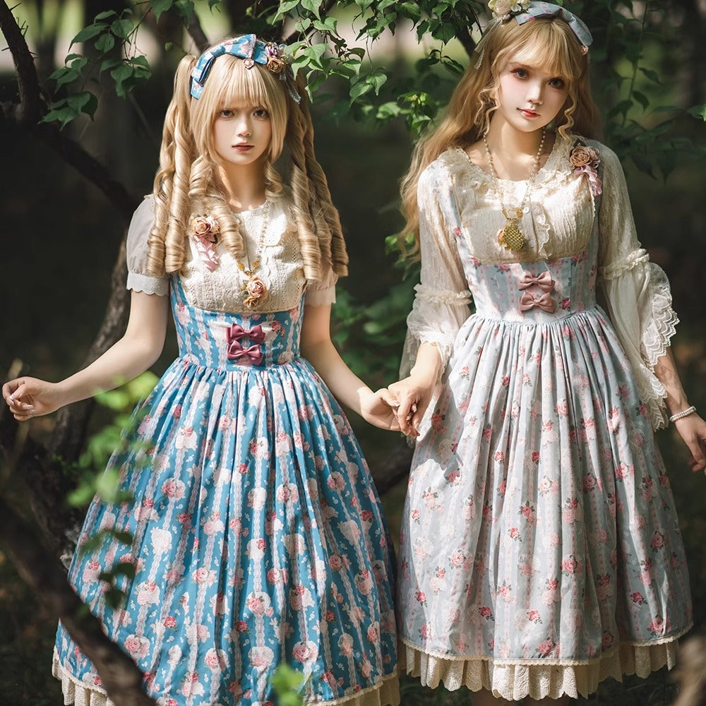 Miss Point~Lilyka Garden~Classic Lolita Headdress and Necklace Brooch Bow Trailing 42660:748393