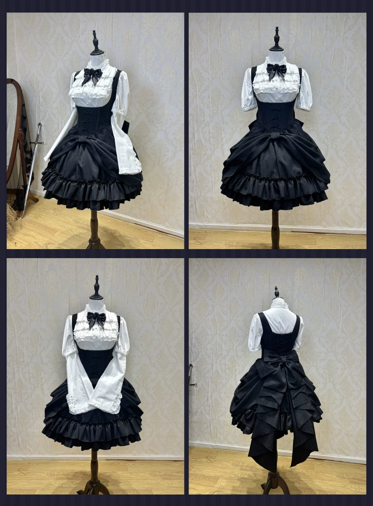 Perfume Bottle - Gothic Lolita Corset JSK Dress, Bust-Supporting 45080:834174