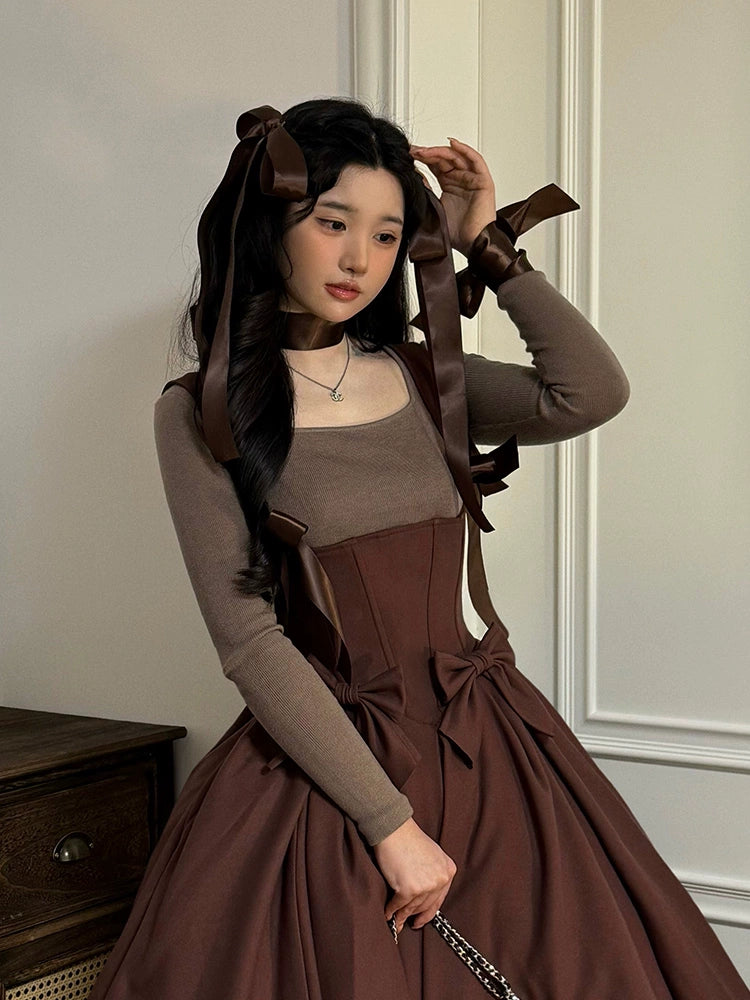 Sweet Wood~Classic Lolita Sweater Wool Lolita Inner wear