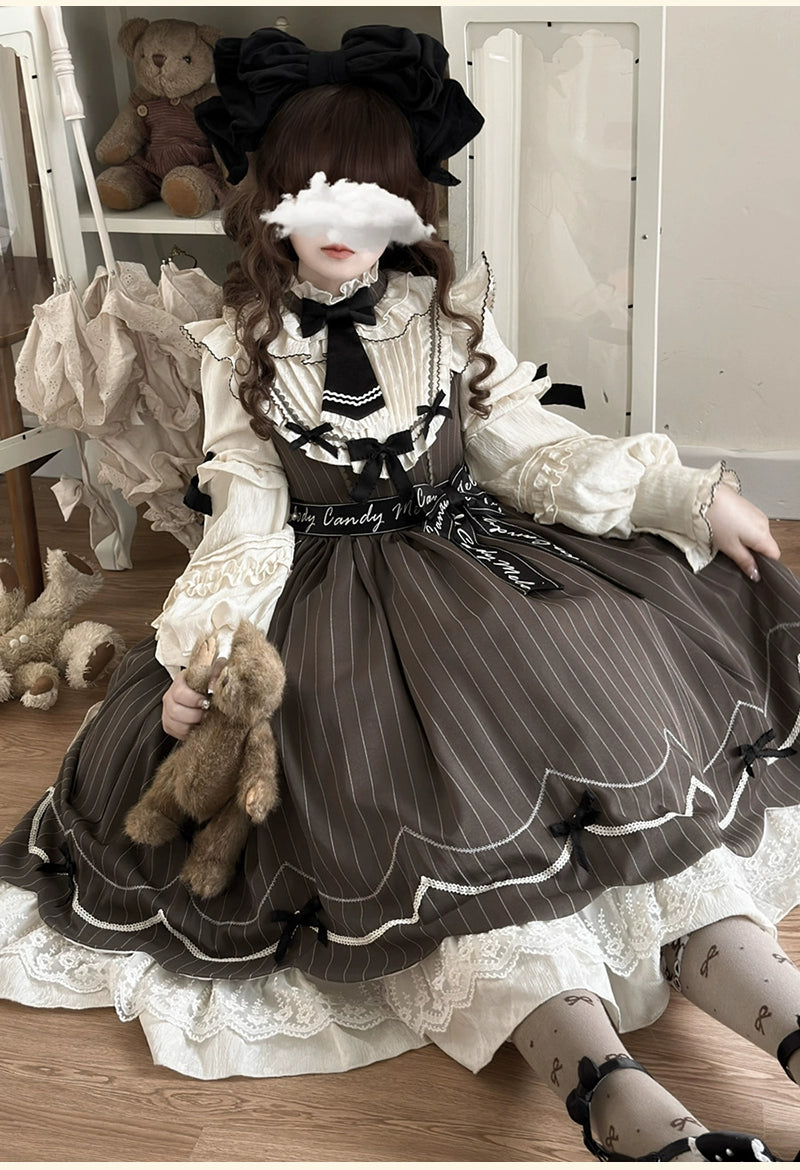 Retro Lolita OP Elegant Daily Lolita OP Dress