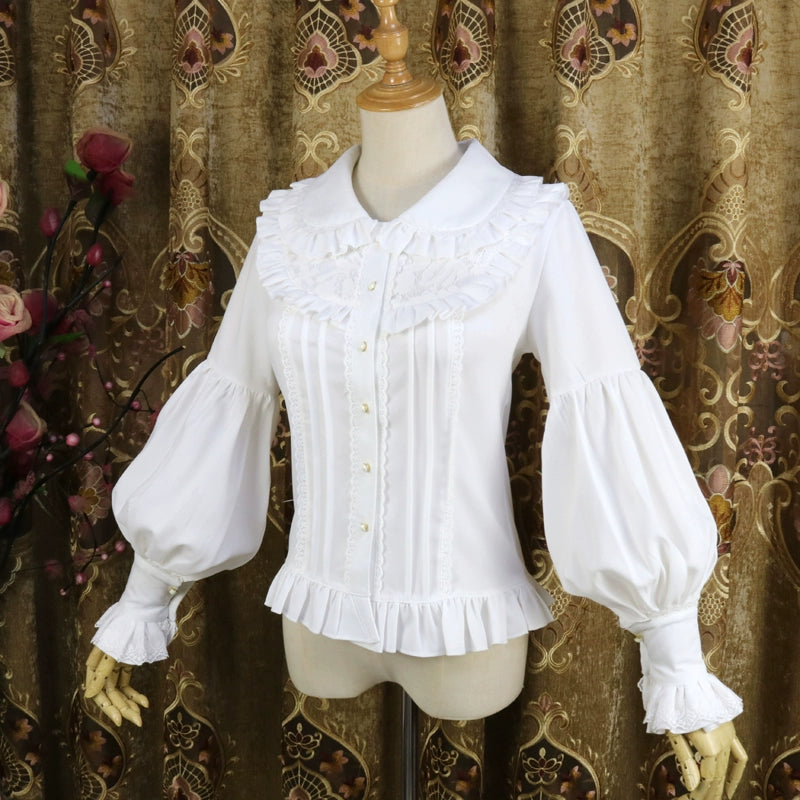 Princess Tailor Lolita~Classic Lolita Doll Collar Blouse JSK Inner Shirt   