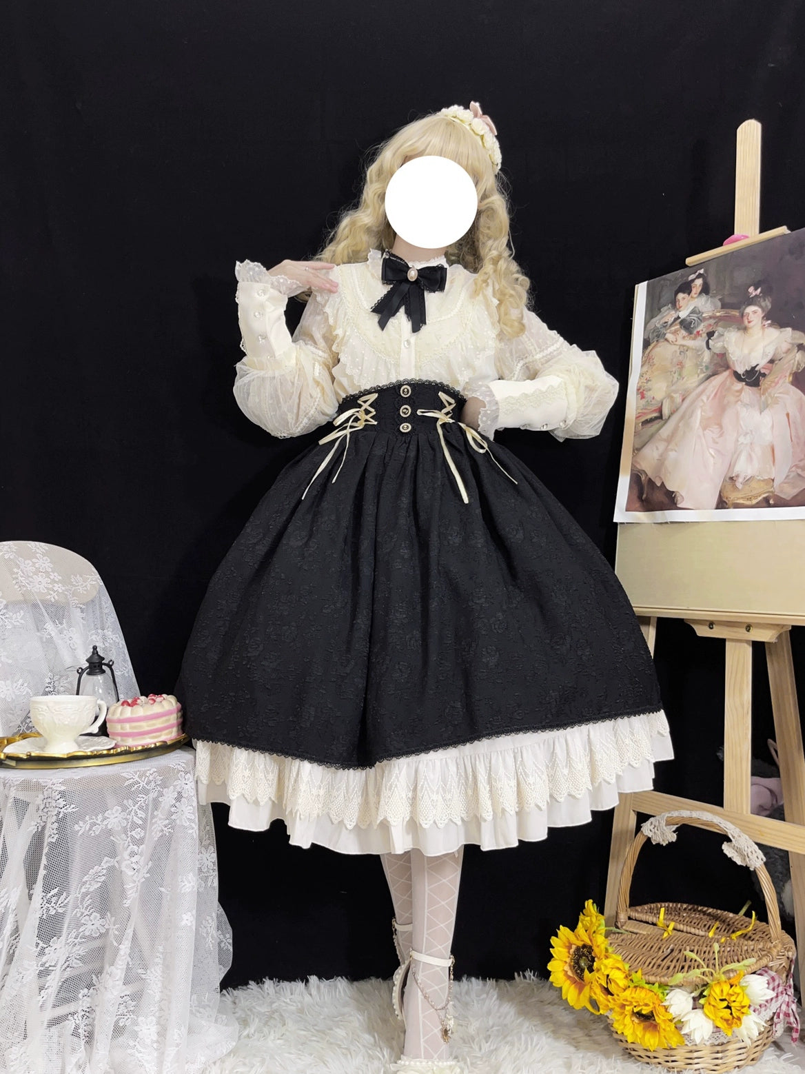DMFS Lolita~Kawaii Lolita Shirt Winter Lolita Shirt   