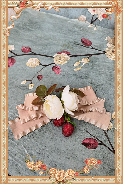 Infanta~Diana~Elegant Lolita OP Dress Multicolor S apricot brooch 