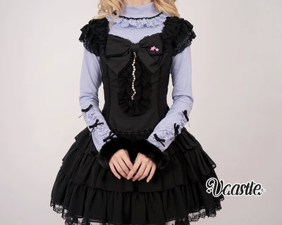 (Buy for me) Vcastle~Sweet Lolita High-neck Long Sleeve Sweater   