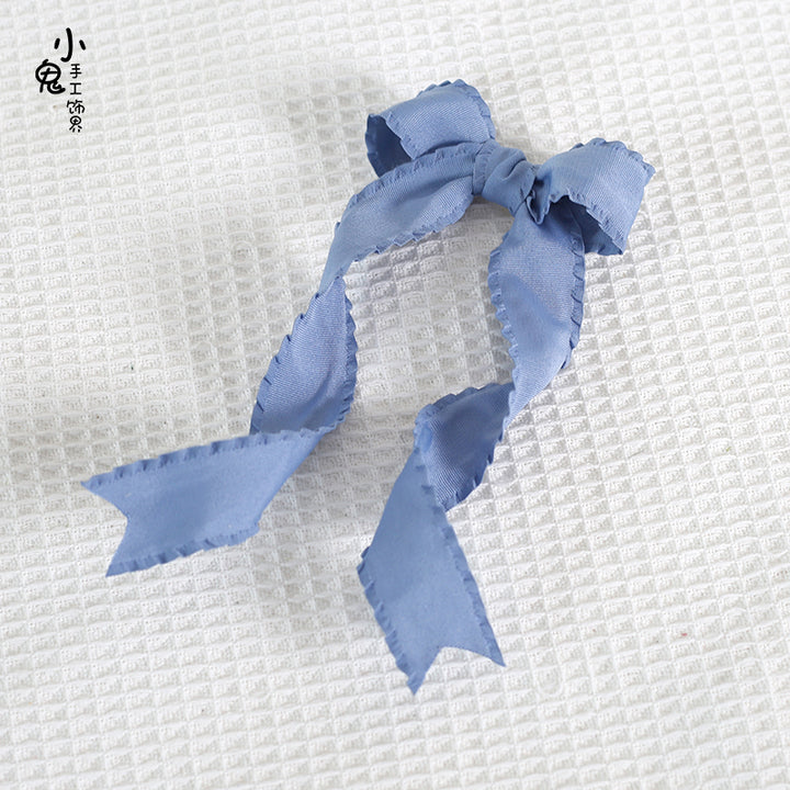 Xiaogui~Cosplay Double Ponytail Spiral Lolita Hair Clips see blue (single one)  