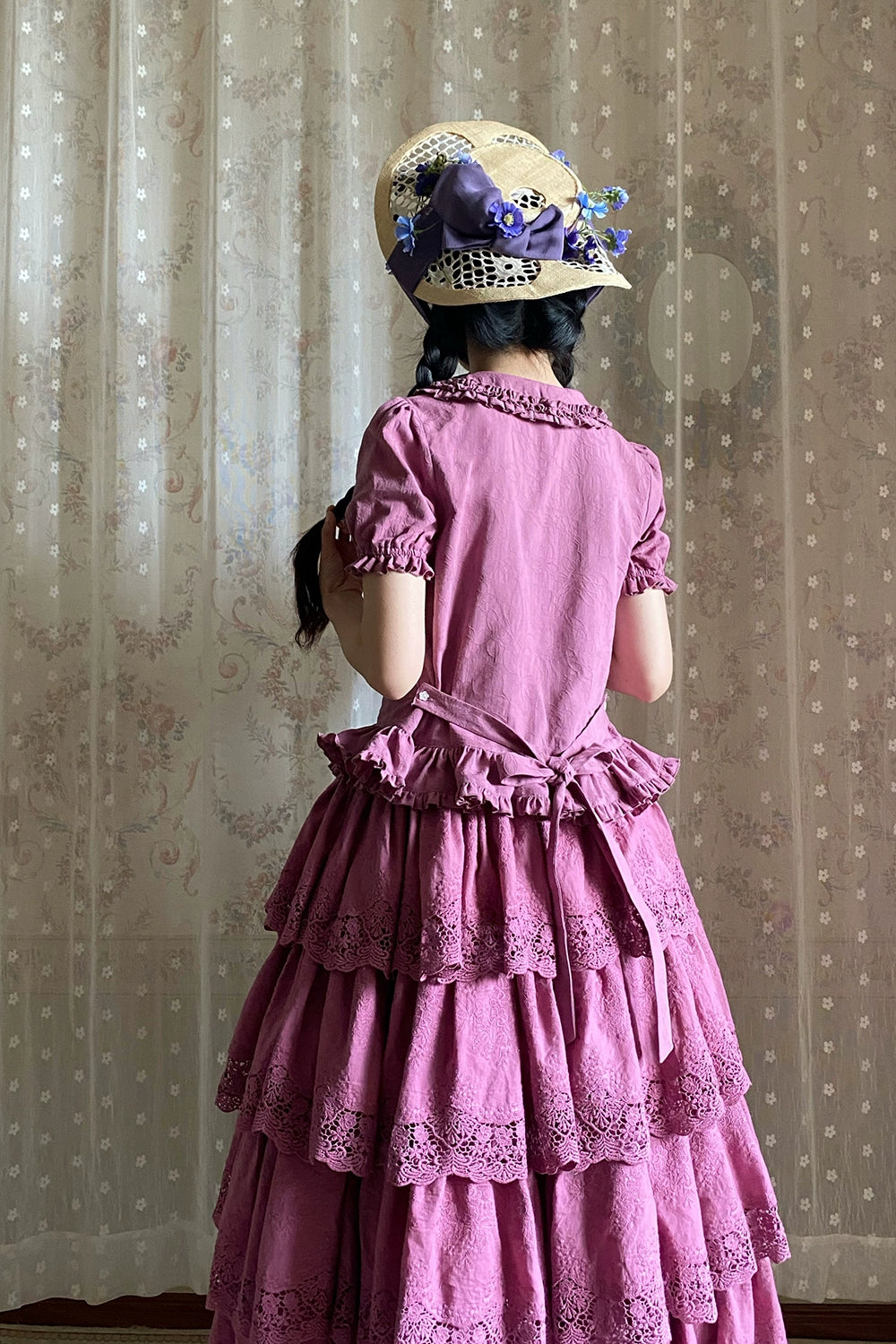 Miss Point~Forest Waltz~Classic Lolita Tiered Skirt Multi-layer Embroidered SK 40192:651436